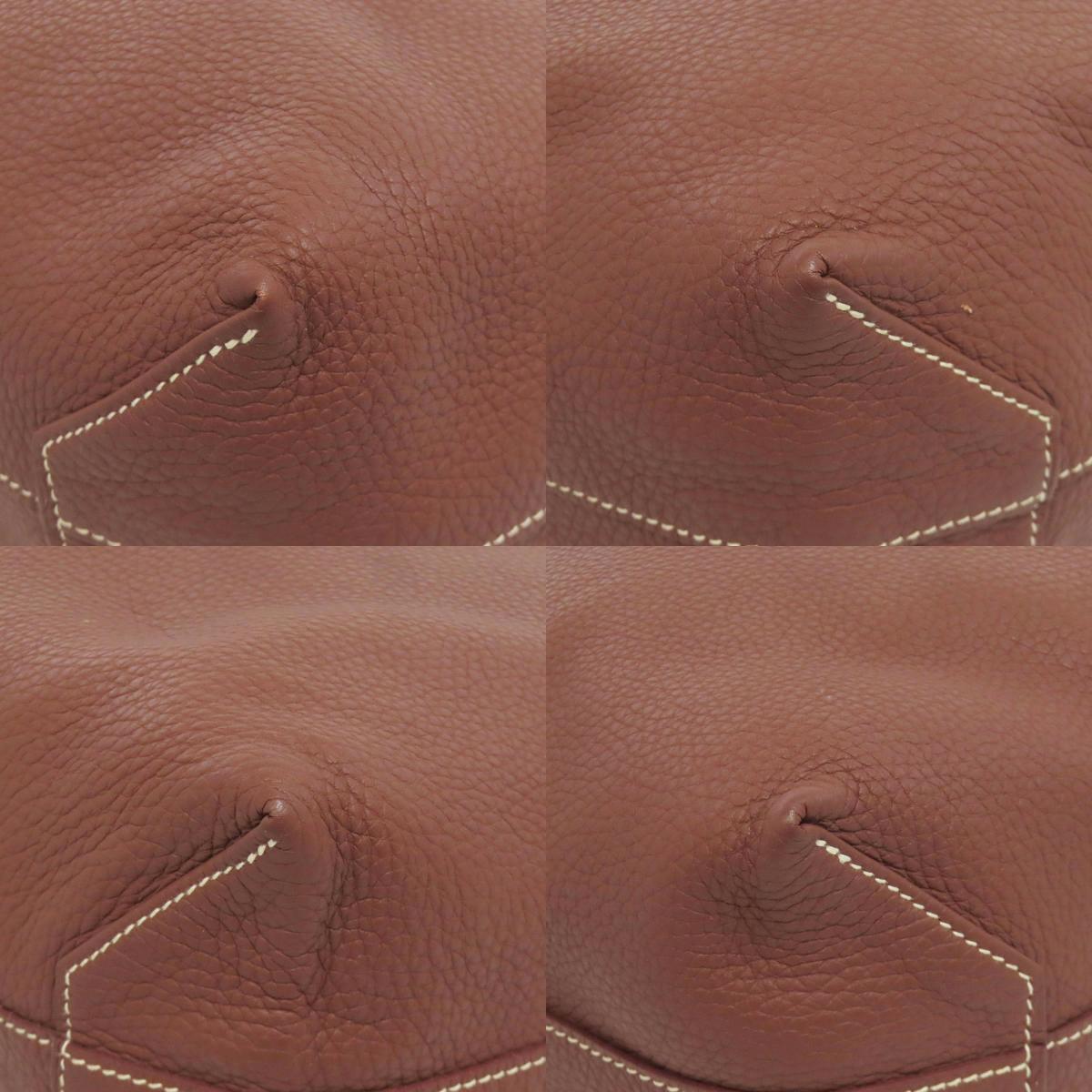 HERMES Doble Sense 36 Reversible Tote Bag Taurillon Clemence Ladies [Used]