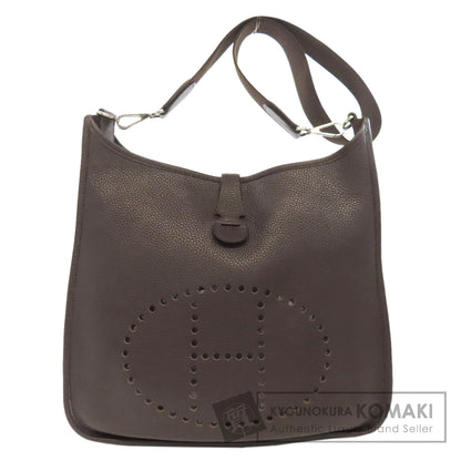 HERMES Evelyne1 GM SilverHardware Shoulder Bag Taurillon Clemence Ladies [Used]