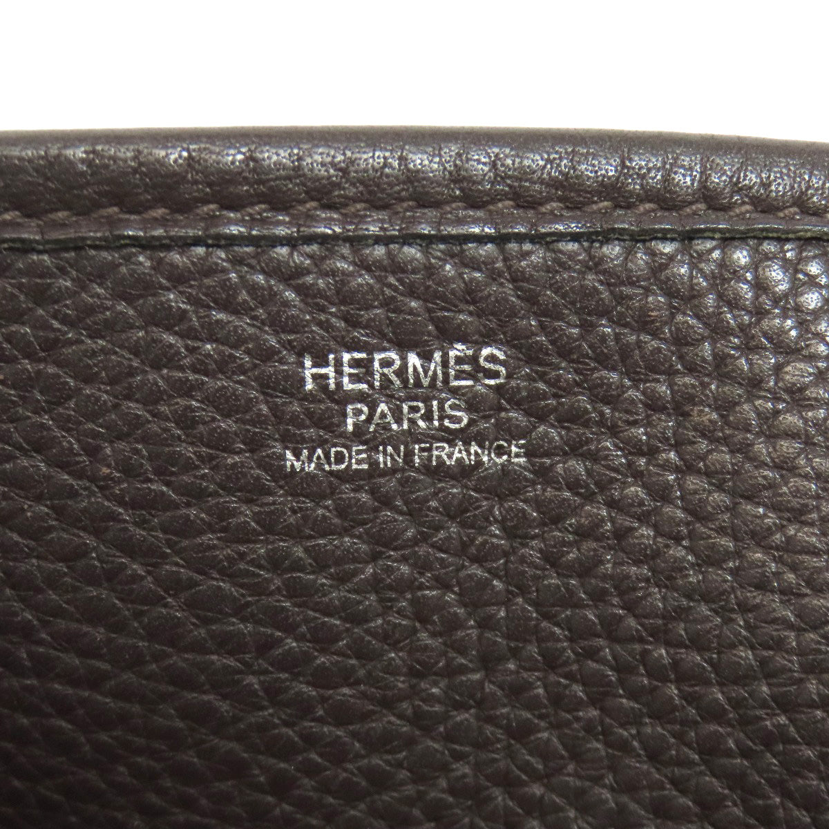 HERMES Evelyne1 GM SilverHardware Shoulder Bag Taurillon Clemence Ladies [Used]