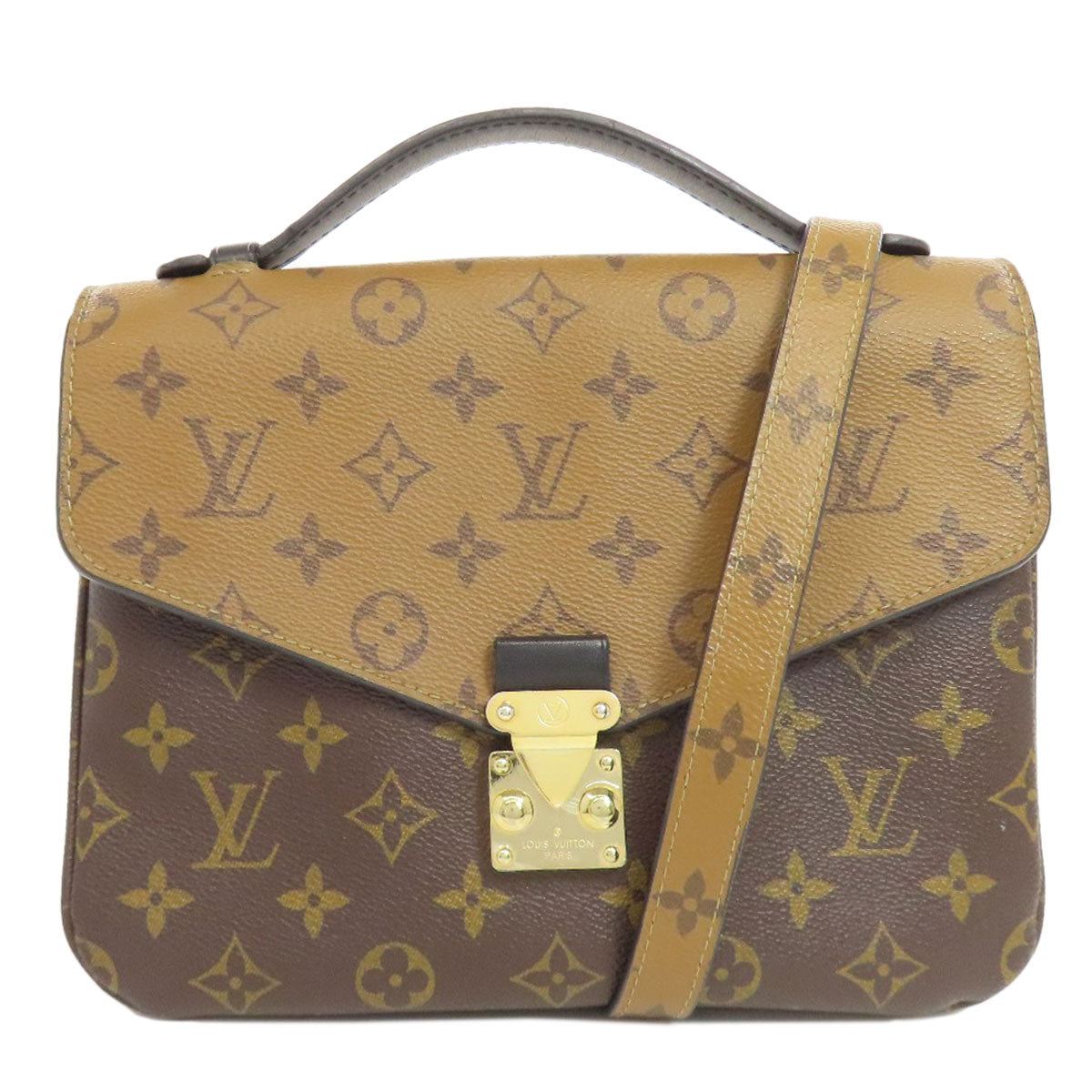 LOUIS VUITTON M44876 Pochette Metis Handbag Monogram reverse Ladies [Used]