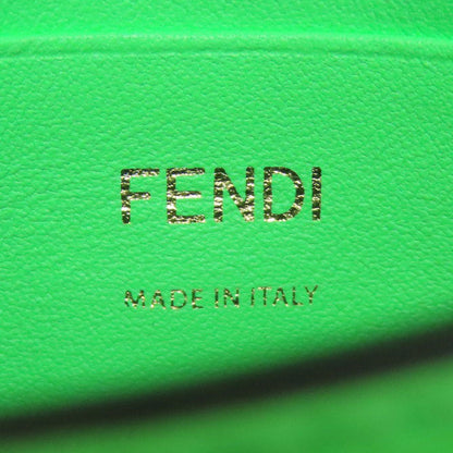 FENDI Zucca pattern 2WAY Handbag Calf Ladies [Used]