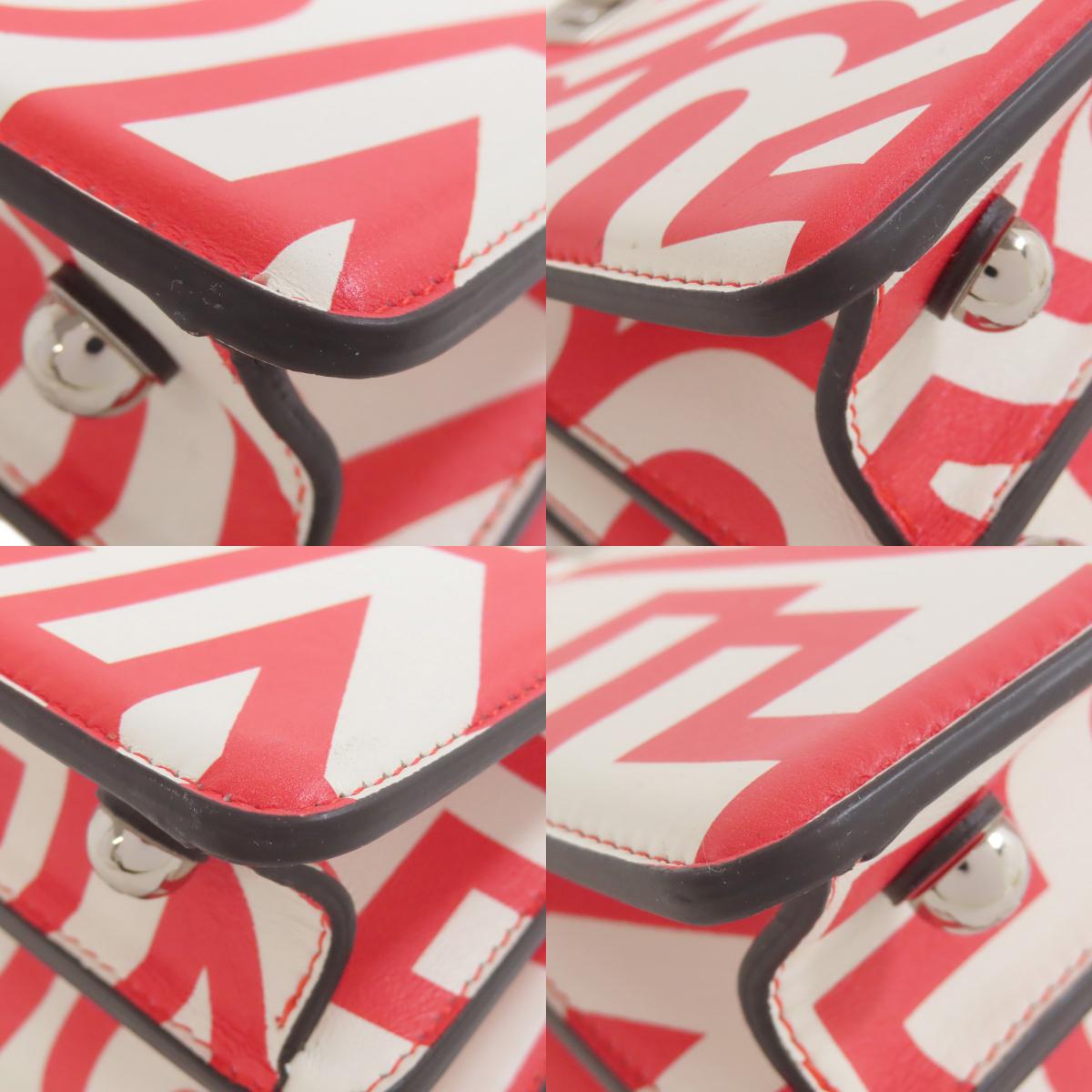 FENDI Marc Jacobs collaboration Peekaboo I See You 2WAY Handbag Calf Ladies [Used]