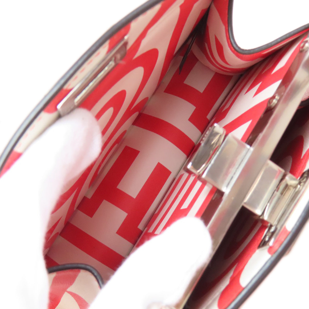 FENDI Marc Jacobs collaboration Peekaboo I See You 2WAY Handbag Calf Ladies [Used]