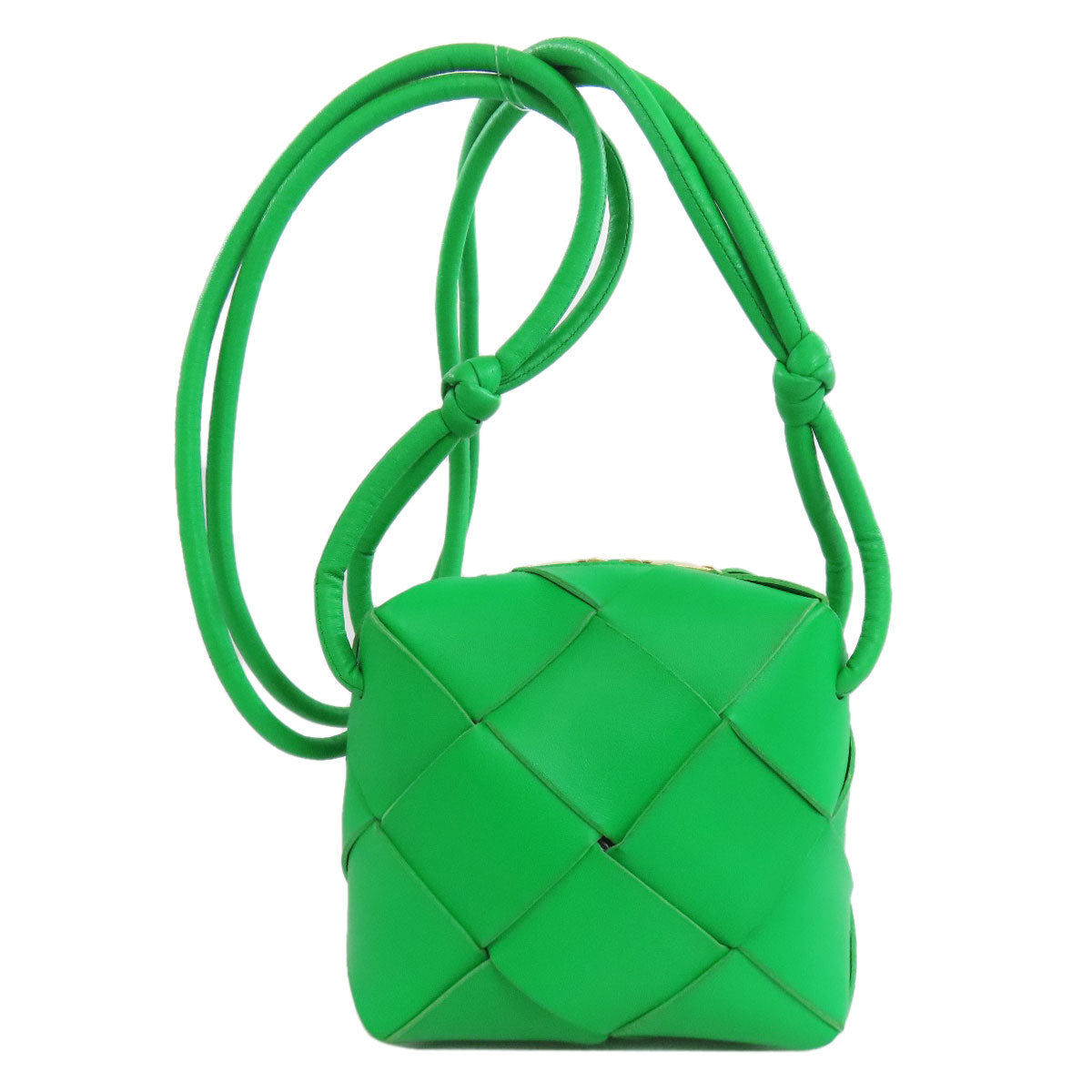 BOTTEGA VENETA mini cassette camera bag Shoulder Bag Calf Ladies [Used]