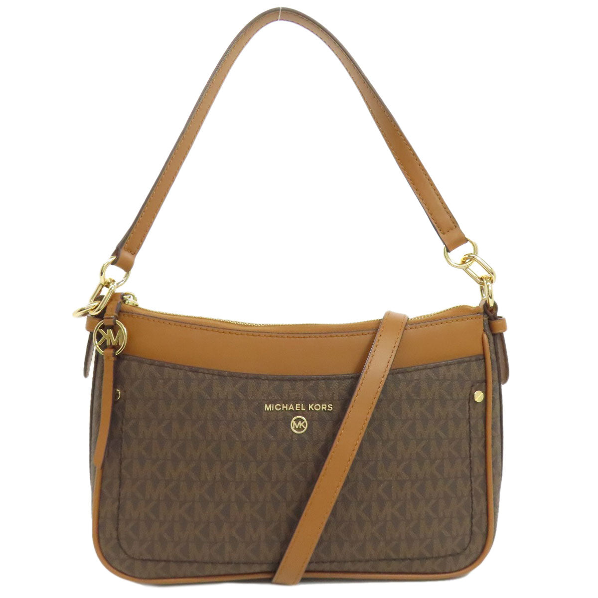 Michael Kors MK Signature 2WAY Shoulder Bag PVC Ladies [Used]