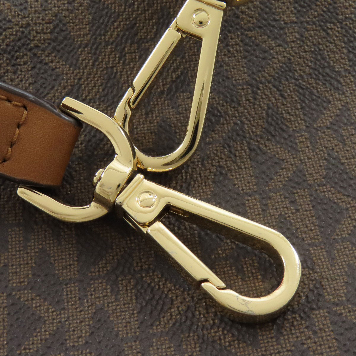 Michael Kors MK Signature 2WAY Shoulder Bag PVC Ladies [Used]