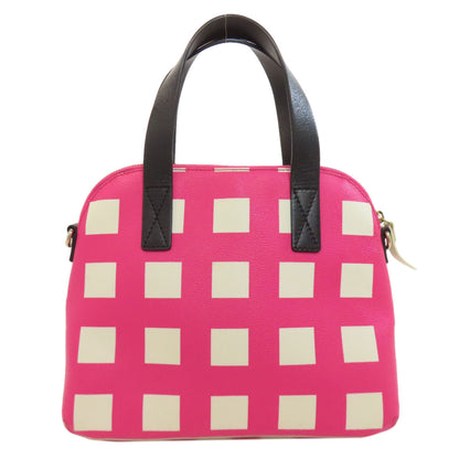 kate spade Checkpattern 2WAY Tote Bag PVC Ladies [Used]
