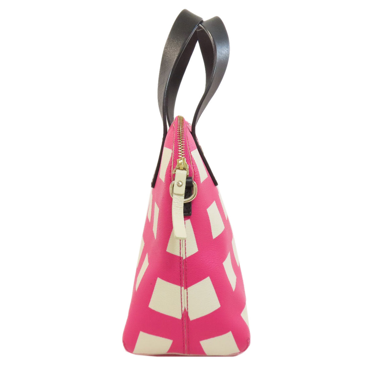 kate spade Checkpattern 2WAY Tote Bag PVC Ladies [Used]