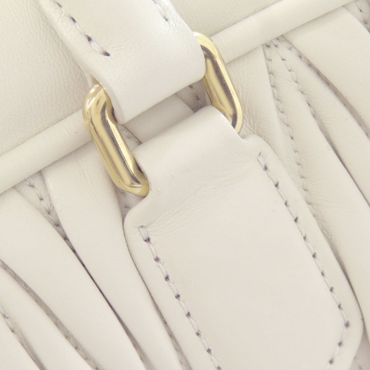 MIUMIU   Arcadi Matelasse 2WAY Handbag  Calf Ladies [Used]