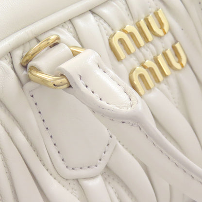 MIUMIU   Arcadi Matelasse 2WAY Handbag  Calf Ladies [Used]