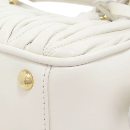 MIUMIU   Arcadi Matelasse 2WAY Handbag  Calf Ladies [Used]