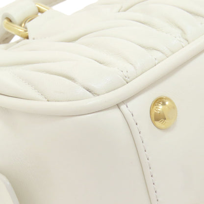 MIUMIU   Arcadi Matelasse 2WAY Handbag  Calf Ladies [Used]
