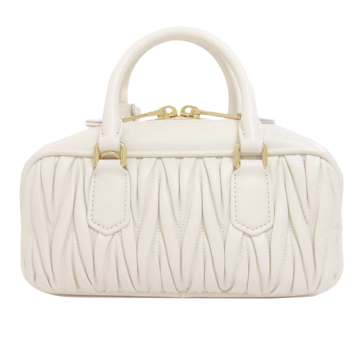 MIUMIU   Arcadi Matelasse 2WAY Handbag  Calf Ladies [Used]