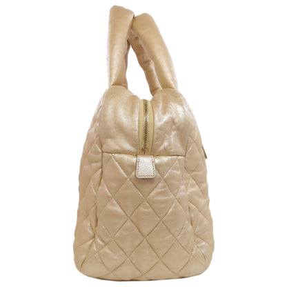 CHANEL Cococoon GoldHardware Boston bag Lambskin Ladies [Used]