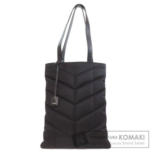 SAINT LAURENT logo Tote Bag Nylon Ladies [Used]