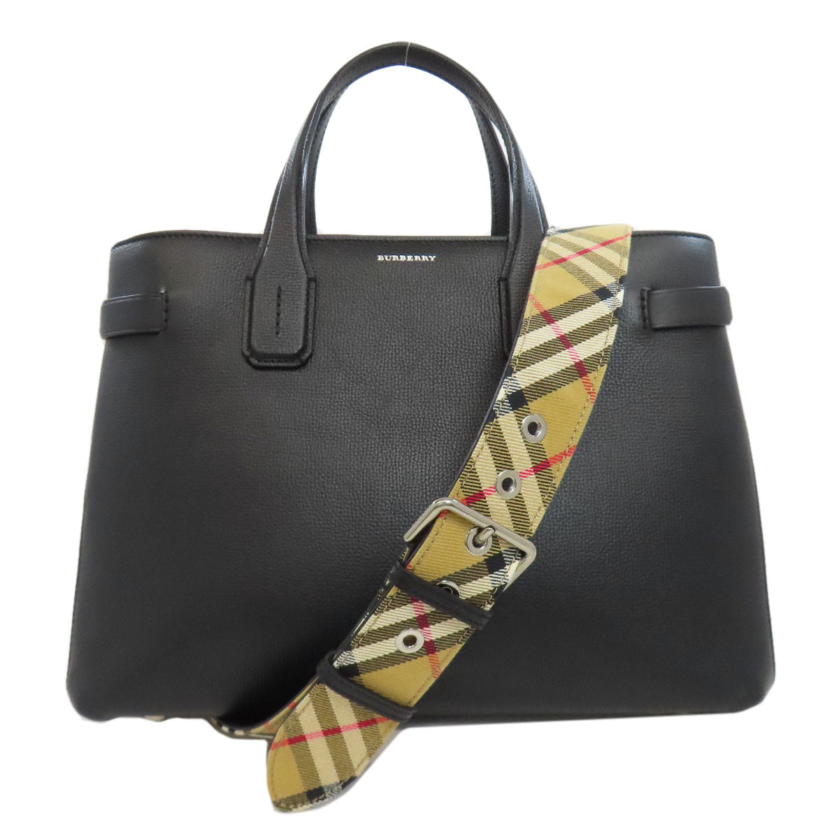 BURBERRY 2WAY Handbag Leather Ladies [Used]