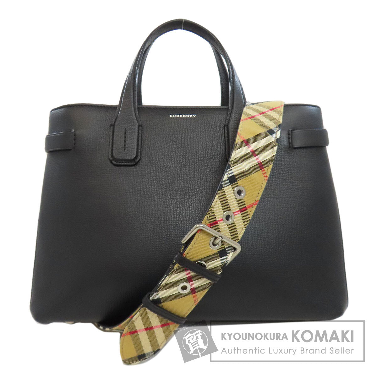 BURBERRY 2WAY Handbag Leather Ladies [Used]