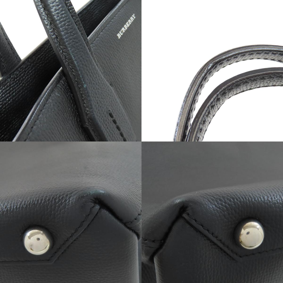 BURBERRY 2WAY Handbag Leather Ladies [Used]