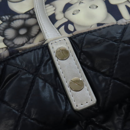 CHANEL Cat motif Tote Bag Nylon Ladies [Used]