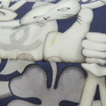 CHANEL Cat motif Tote Bag Nylon Ladies [Used]