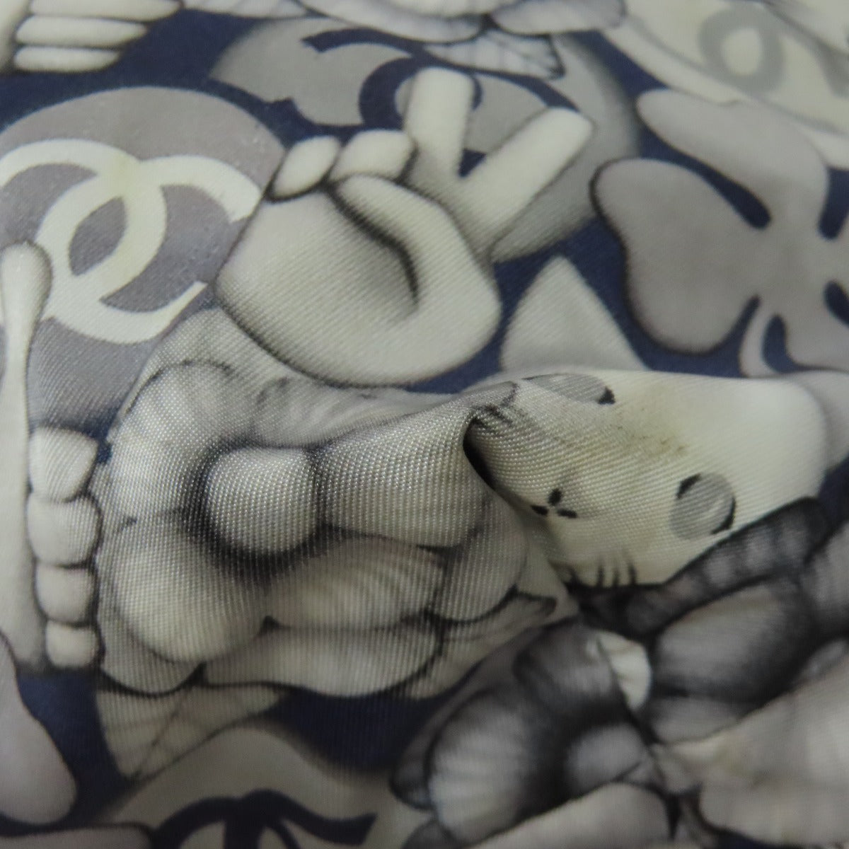 CHANEL Cat motif Tote Bag Nylon Ladies [Used]