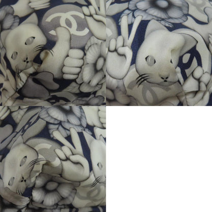 CHANEL Cat motif Tote Bag Nylon Ladies [Used]