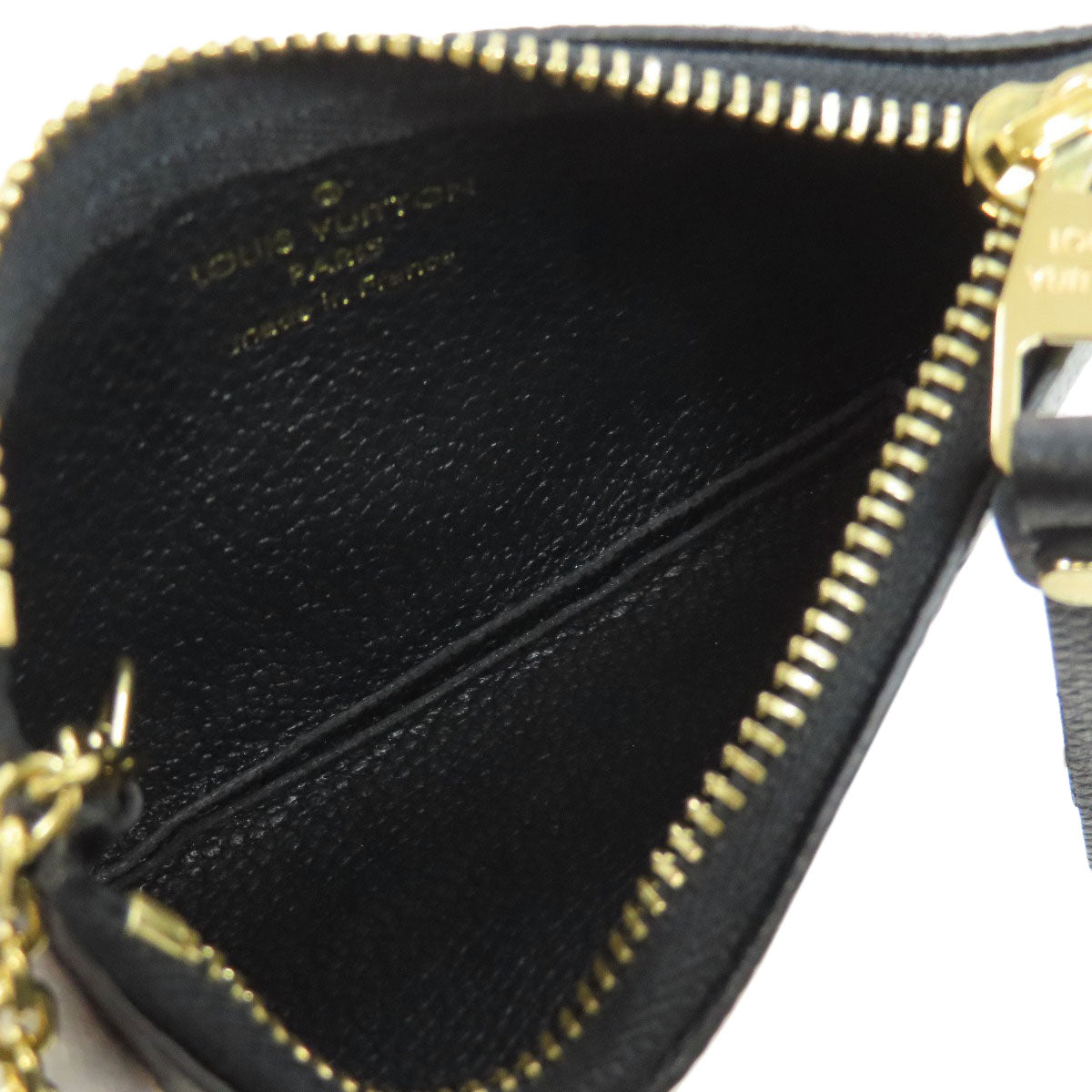 LOUIS VUITTON M80885 card key holder pochette cre coin purse Empreinte Bicolor MonogramLadies [Used]