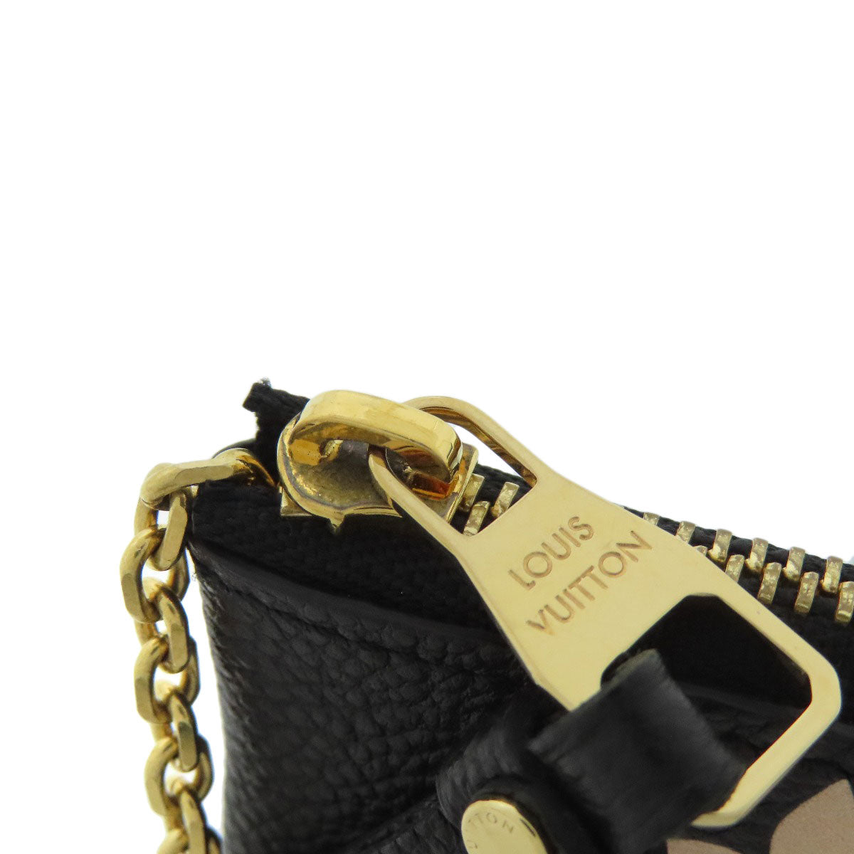 LOUIS VUITTON M80885 card key holder pochette cre coin purse Empreinte Bicolor MonogramLadies [Used]