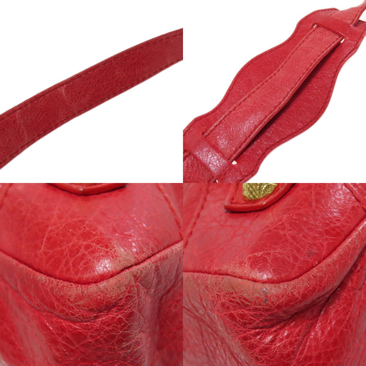 BALENCIAGA Giant town Handbag Leather Ladies [Used]