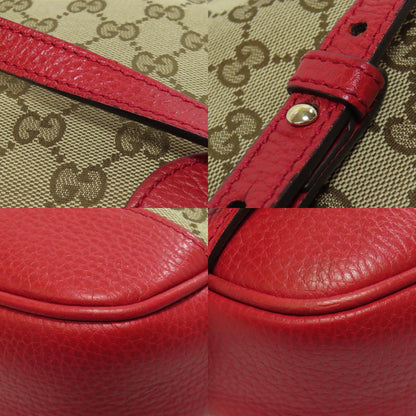 GUCCI 449413 GG outlet 2WAY Shoulder Bag Canvas LeatherLadies [Used]