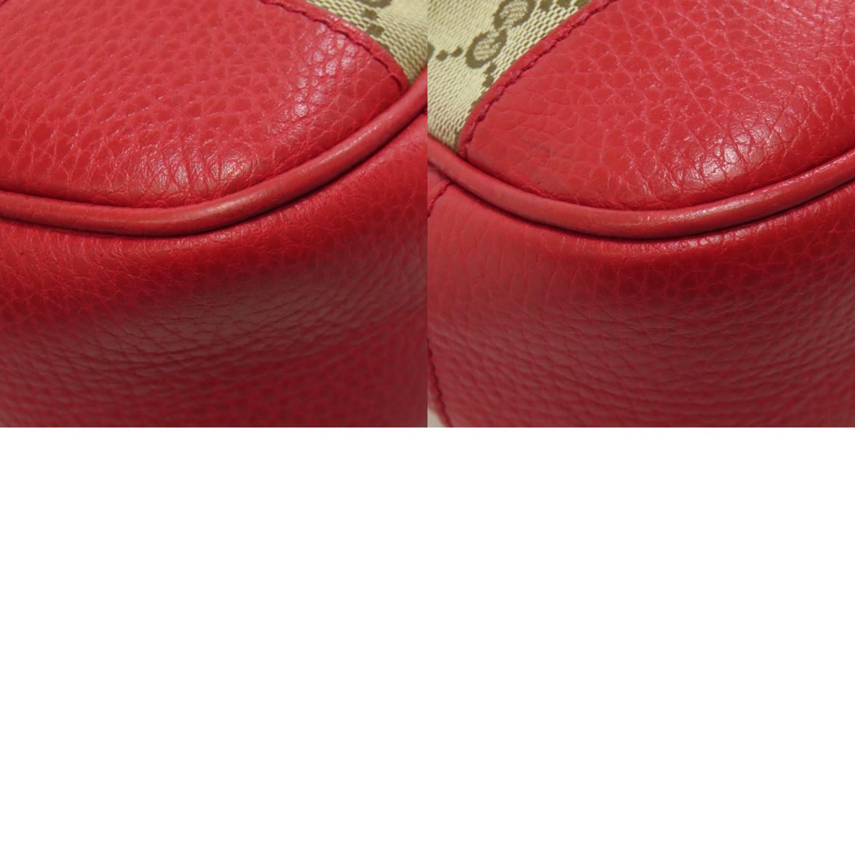 GUCCI 449413 GG outlet 2WAY Shoulder Bag Canvas LeatherLadies [Used]