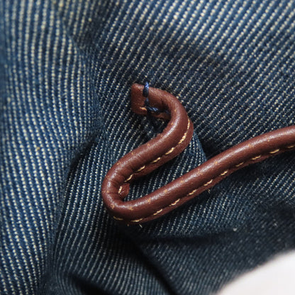 CELINE Macadam pattern Handbag Denim Ladies [Used]