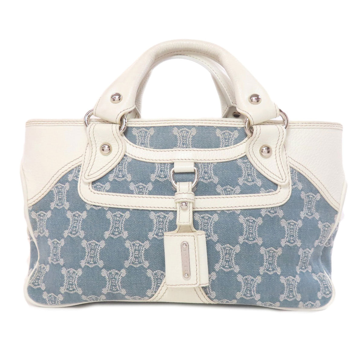 CELINE Boogie bag Handbag Canvas LeatherLadies [Used]