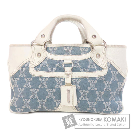 CELINE Boogie bag Handbag Canvas LeatherLadies [Used]