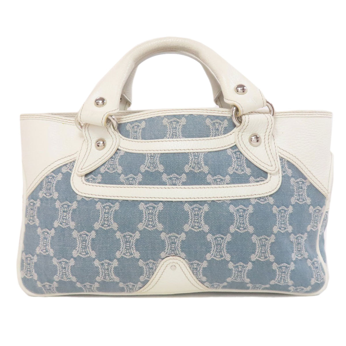 CELINE Boogie bag Handbag Canvas LeatherLadies [Used]