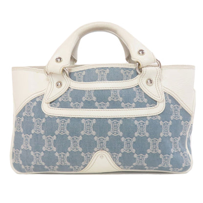 CELINE Boogie bag Handbag Canvas LeatherLadies [Used]