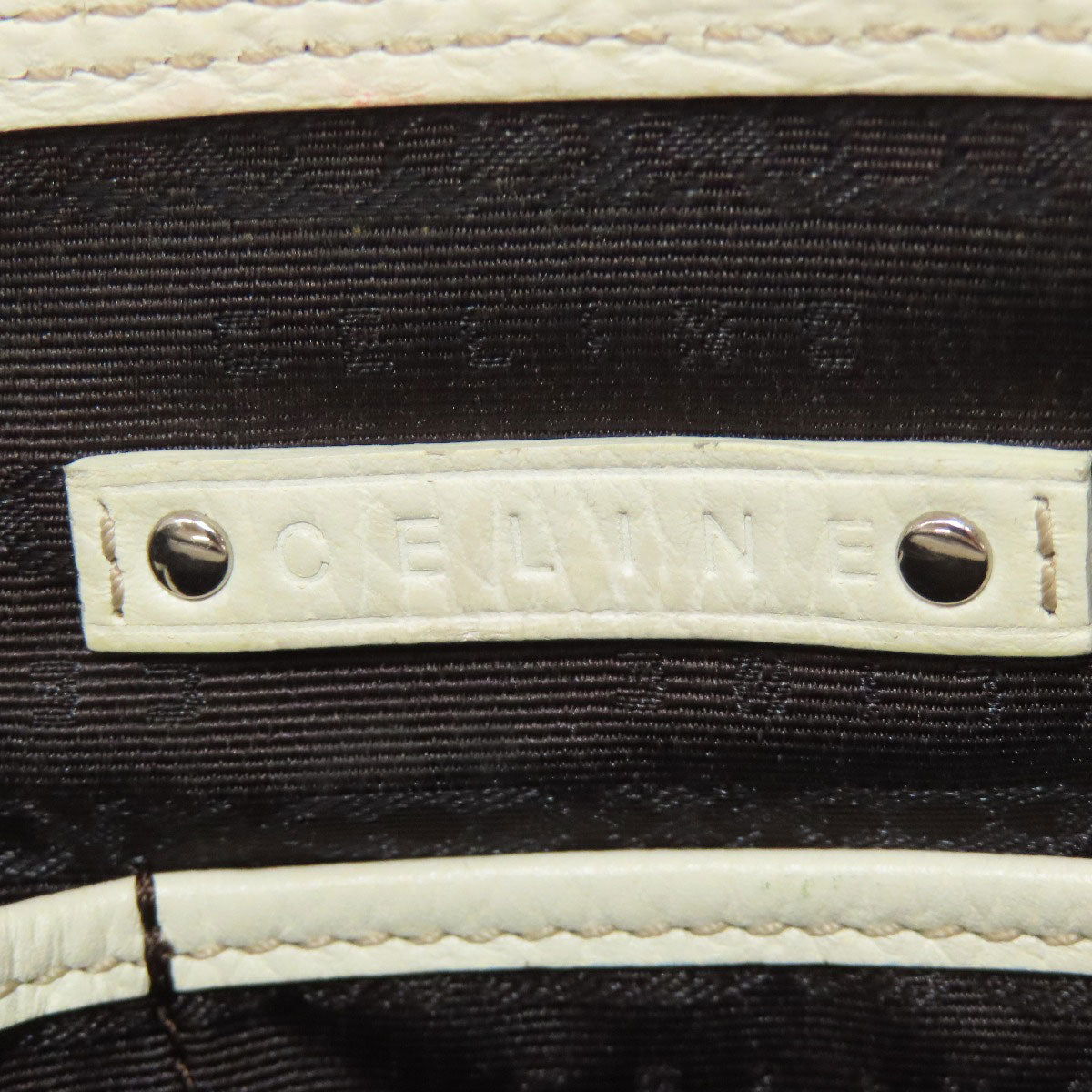 CELINE Boogie bag Handbag Canvas LeatherLadies [Used]