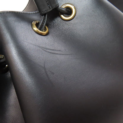 Salvatore Ferragamo One belt drawstring bag Shoulder Bag Leather Ladies [Used]