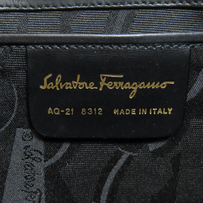 Salvatore Ferragamo One belt drawstring bag Shoulder Bag Leather Ladies [Used]