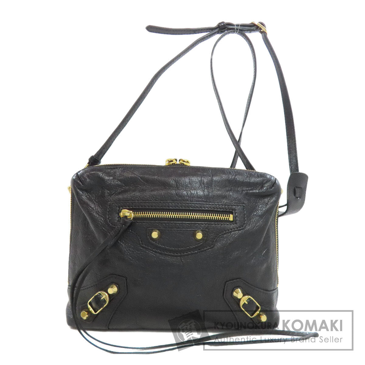 BALENCIAGA 431649 Simple design Shoulder Bag Calf Ladies [Used]