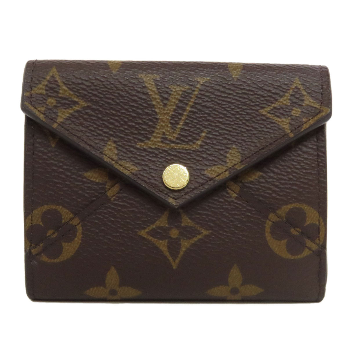 LOUIS VUITTON M81665 Portefeiulle Celeste Bifold Wallet with Coin Pocket Monogram canvas Ladies [Used]