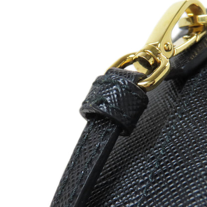 PRADA 1BH036 logo Shoulder Bag Safiano Ladies [Used]