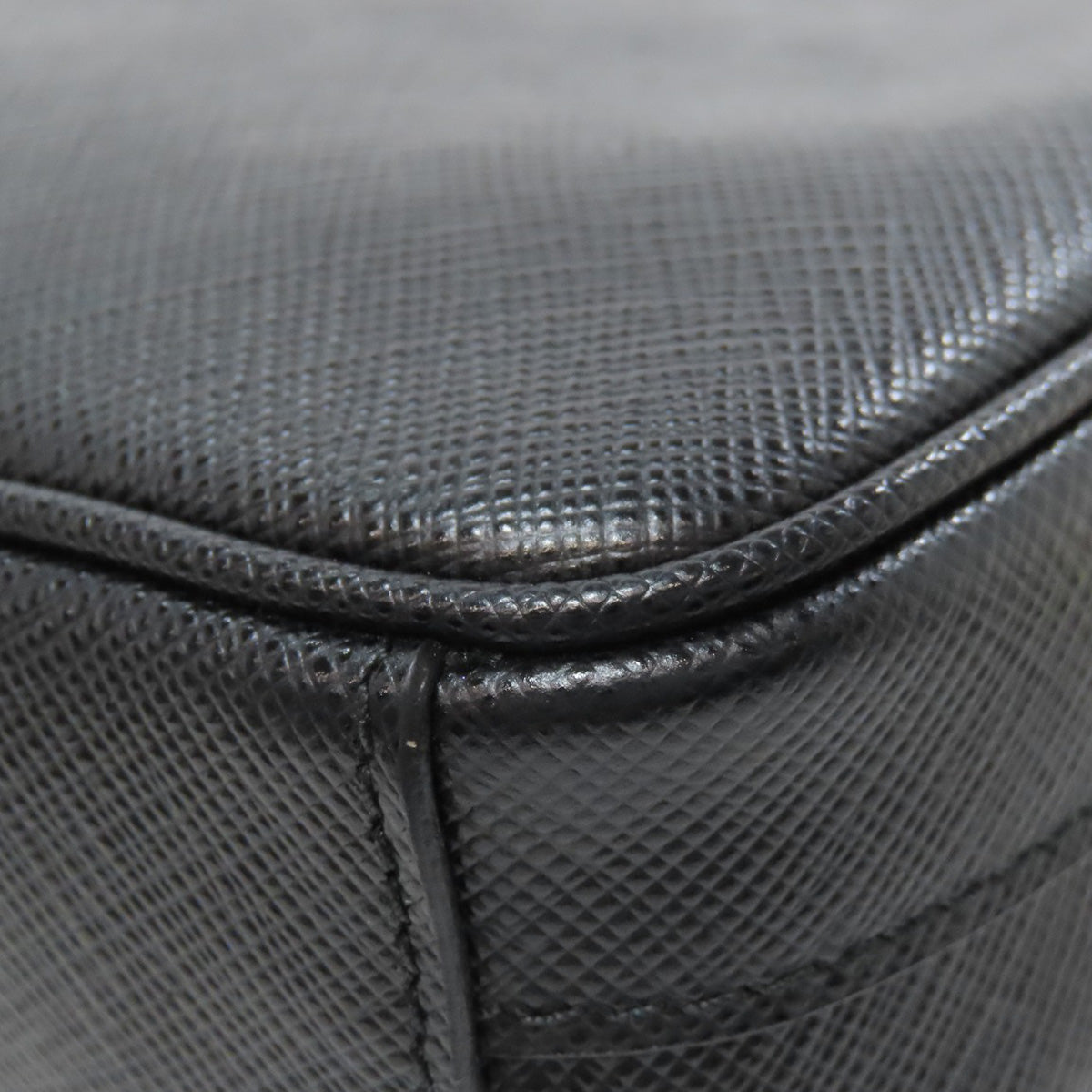 PRADA 1BH036 logo Shoulder Bag Safiano Ladies [Used]