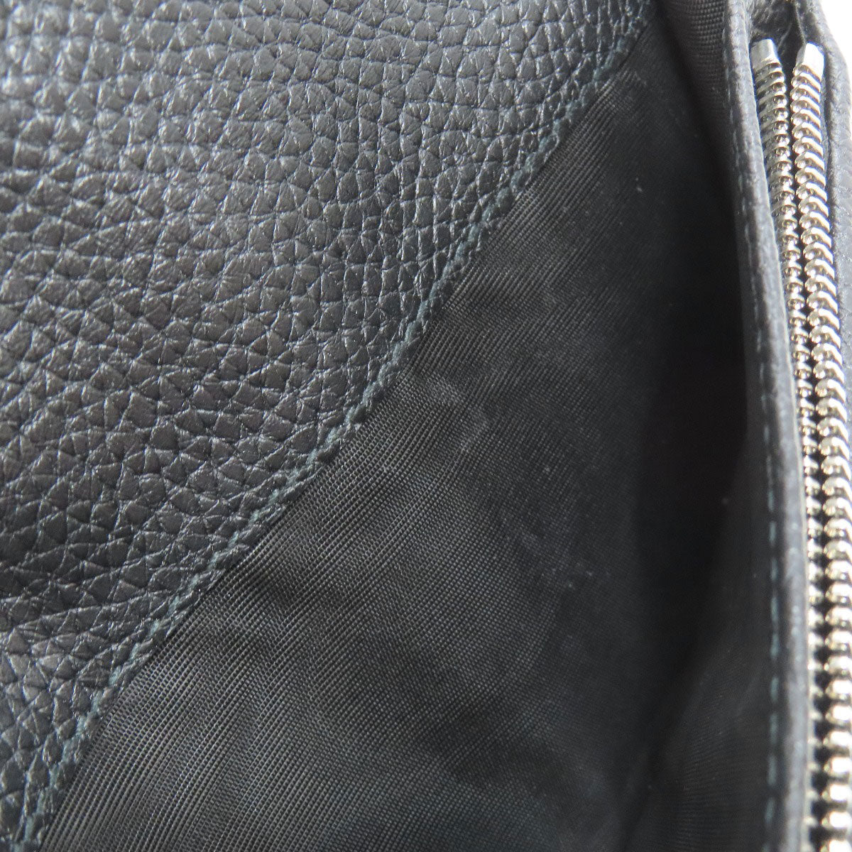 GUCCI 795296 logo Long wallet (with coin pocket) Leather mens [Used]