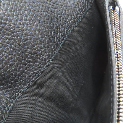 GUCCI 795296 logo Long wallet (with coin pocket) Leather mens [Used]