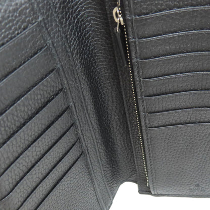 GUCCI 795296 logo Long wallet (with coin pocket) Leather mens [Used]