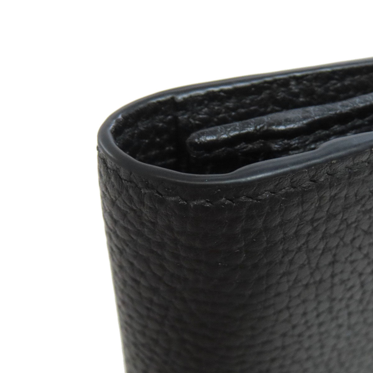 GUCCI 795296 logo Long wallet (with coin pocket) Leather mens [Used]