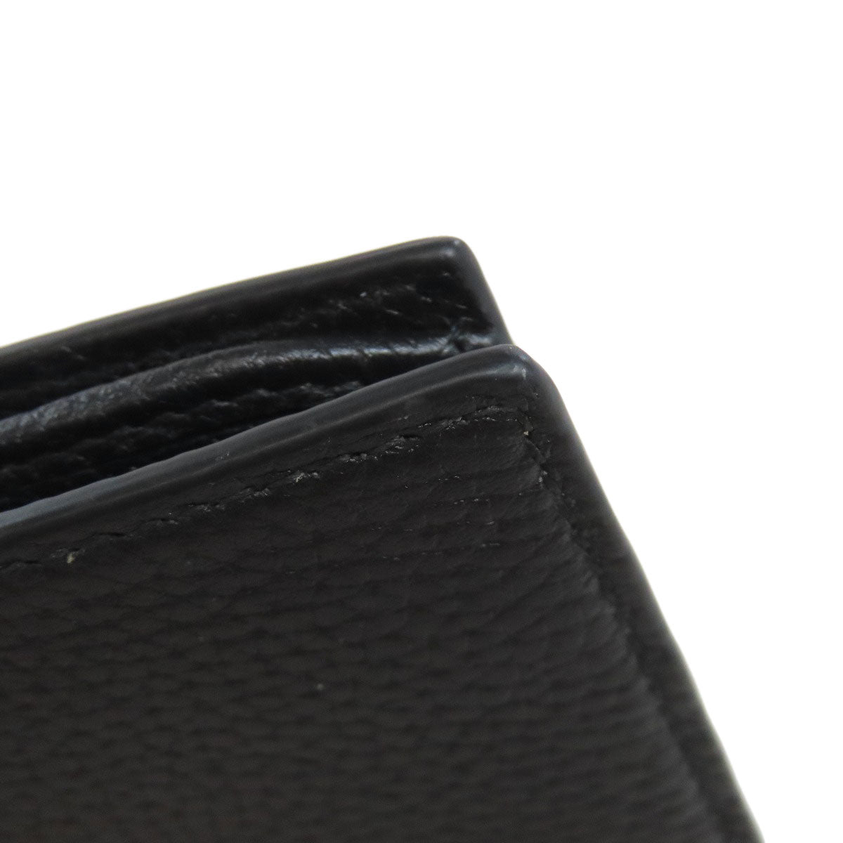 GUCCI 795296 logo Long wallet (with coin pocket) Leather mens [Used]