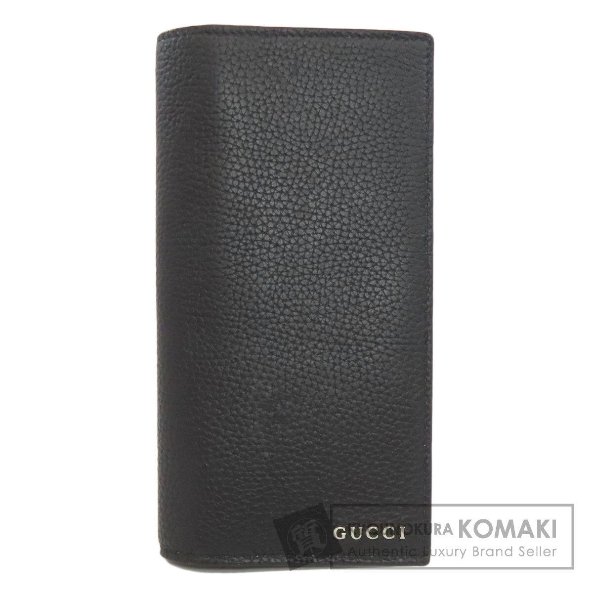GUCCI 795296 logo Long wallet (with coin pocket) Leather mens [Used]