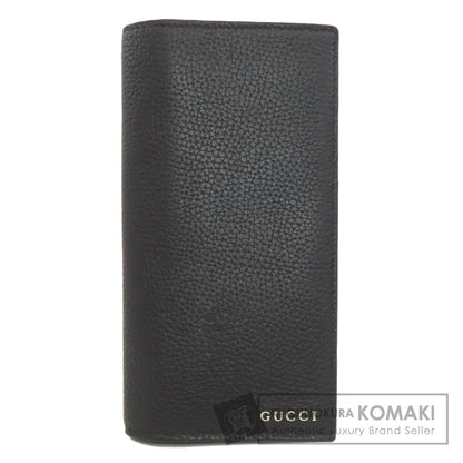 GUCCI 795296 logo Long wallet (with coin pocket) Leather mens [Used]